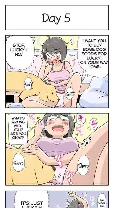 [Lithium] 100-nichigo ni Aiken to Sex suru Jimi Kyonyuu Megane-chan (Day 1-15) [English] [Milky_y]