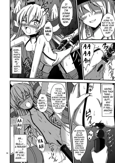 [Aiirosakura (Aikawa Ryou)] Kuubo Wo-Kyuu-chan no Amatsukaze Yuri Dorei Choukyou -Shiri Dorei Keiyaku Hen- | Standard Carrier Wo-Class's Amatsukaze Yuri Slave Training ~Ass Slave Agreement~ (Kantai Collection -KanColle-) [English] [Pangean] [Digital]