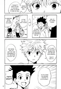 (C86) [Watagashi Maker (Tomiko)] Kami-sama Ohoshi-sama | The Gods, The Stars (Hunter x Hunter) [English] [Willeke4439]