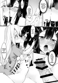 [Wisteria (Fuji-han)] Miyu ni Tsuiteru Are ga Tonikaku Muzumuzu Suru Hon | A book where Miyu's cock won't stop throbbing (Fate/kaleid liner Prisma☆Illya) [English] [ATF] [Digital]