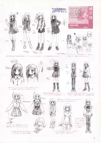 Canvas Sepia iro no motif Visual Fan Book