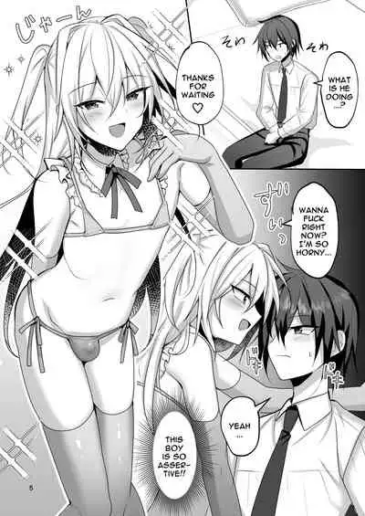 Ecchi na Otokonoko to Papakatsu Shite Iyasaretai | I Want To Do Compensated Dating With a Trap To Help Me Feel Better