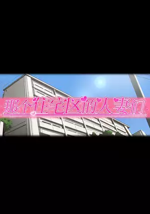 Ano Danchi no Tsuma-tachi wa【不可视汉化】