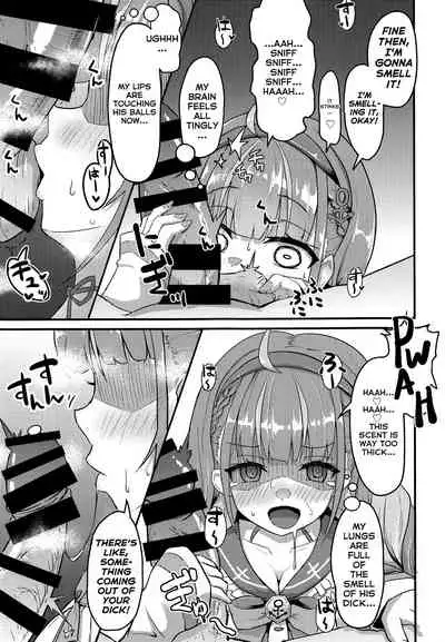 [Wayawaya (Waya)] Onegaishimasu Ikkai dake de Ii no de Toriaezu Kaide Kudasai | Please! Just Once Is Fine, So Smell My Dick! (Hololive) [English] [BanjoFuzz]