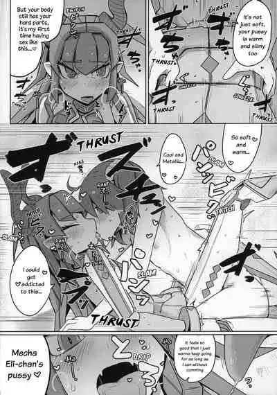(C96) [Ekurabe (Henoeno)] Koisuru Mecha Eli-chan to Josou Master | Lovestruck Mecha Eli-chan and Her Cross-dressing Master (Fate/Grand Order) [English]